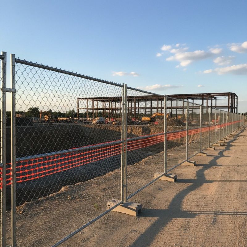 Commercial Fence Construction